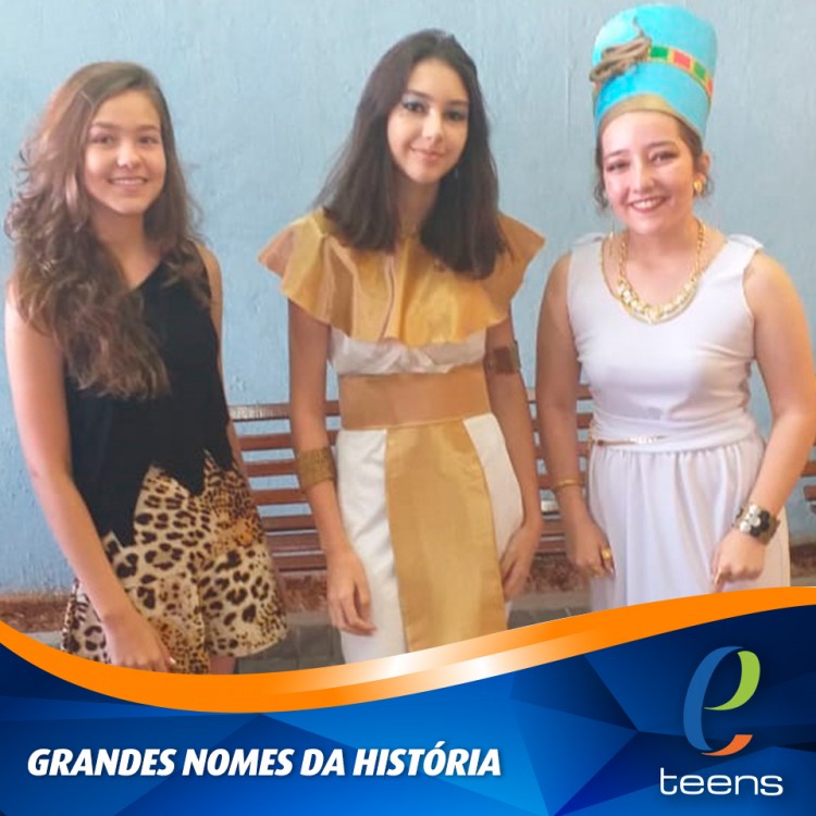 #MulherdasCavernas #Cleópatra #Nefertiti